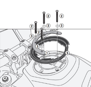 givi tank lock flange BF65 instructions-103